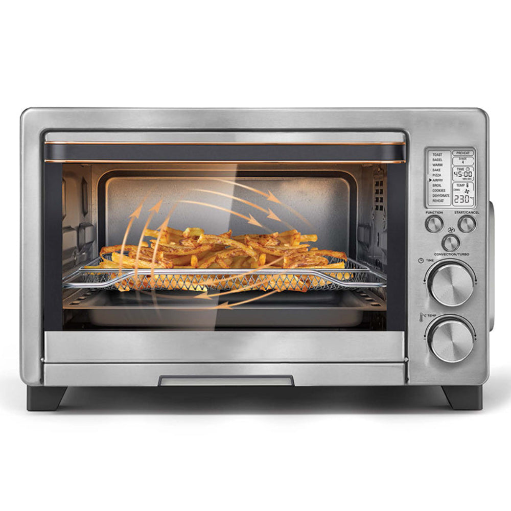 24L Digital Toaster Oven & Air Fryer 1800W Electric Convection Oven for Home Kitchen