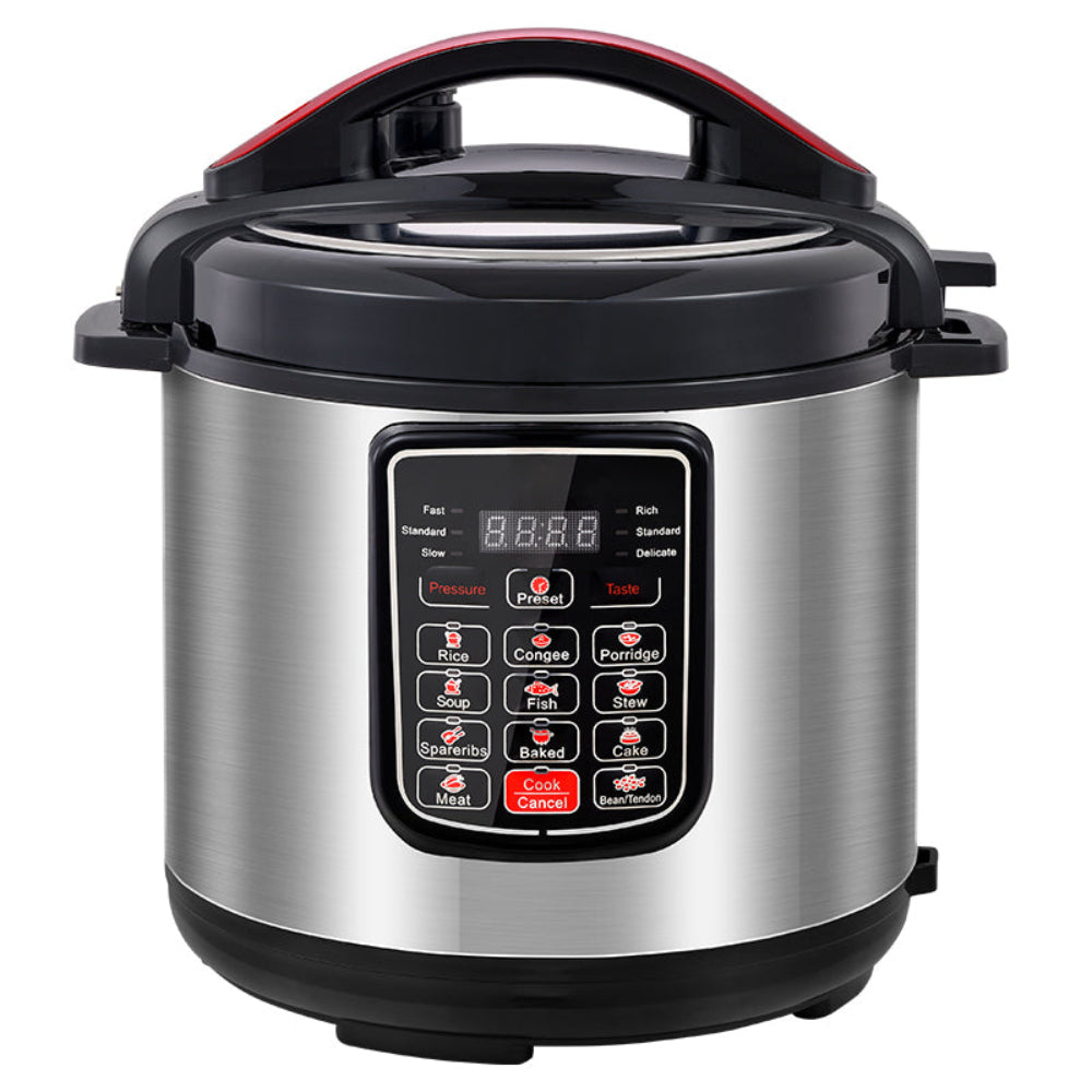 Electric 11-in-1 Pressure Cooker 6Qt Programmable with LCD Display