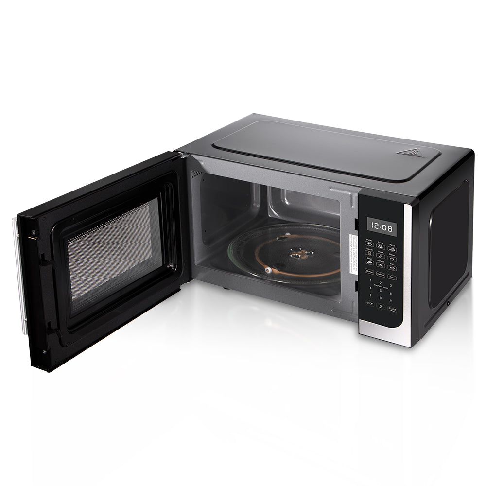 Countertop 25L Microwave Oven – Large Capacity, Mechanical Controls, Household Use