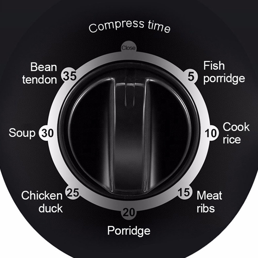 Multifunction 4L Electric Pressure Cooker with Preset Cooking Programs and Nonstick Inner Pot