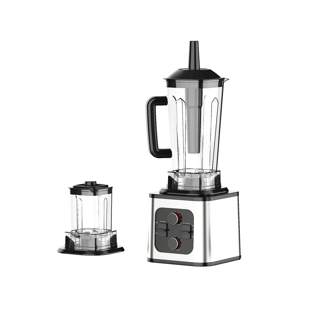 Stainless Steel 2.5L Commercial Blender for Smoothies, Ice Crushing & Mixing