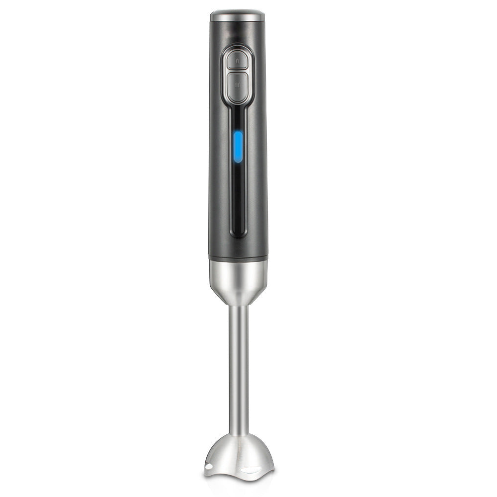 Portable 4-in-1 Hand Blender – Stainless Steel, 2-Speed, Multi-Function Kitchen Tool