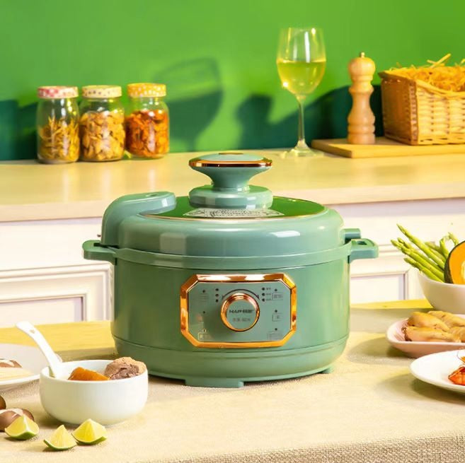 Electric Multi-Purpose Pressure Cooker with Digital Touch Control and Non-Stick Inner Pot