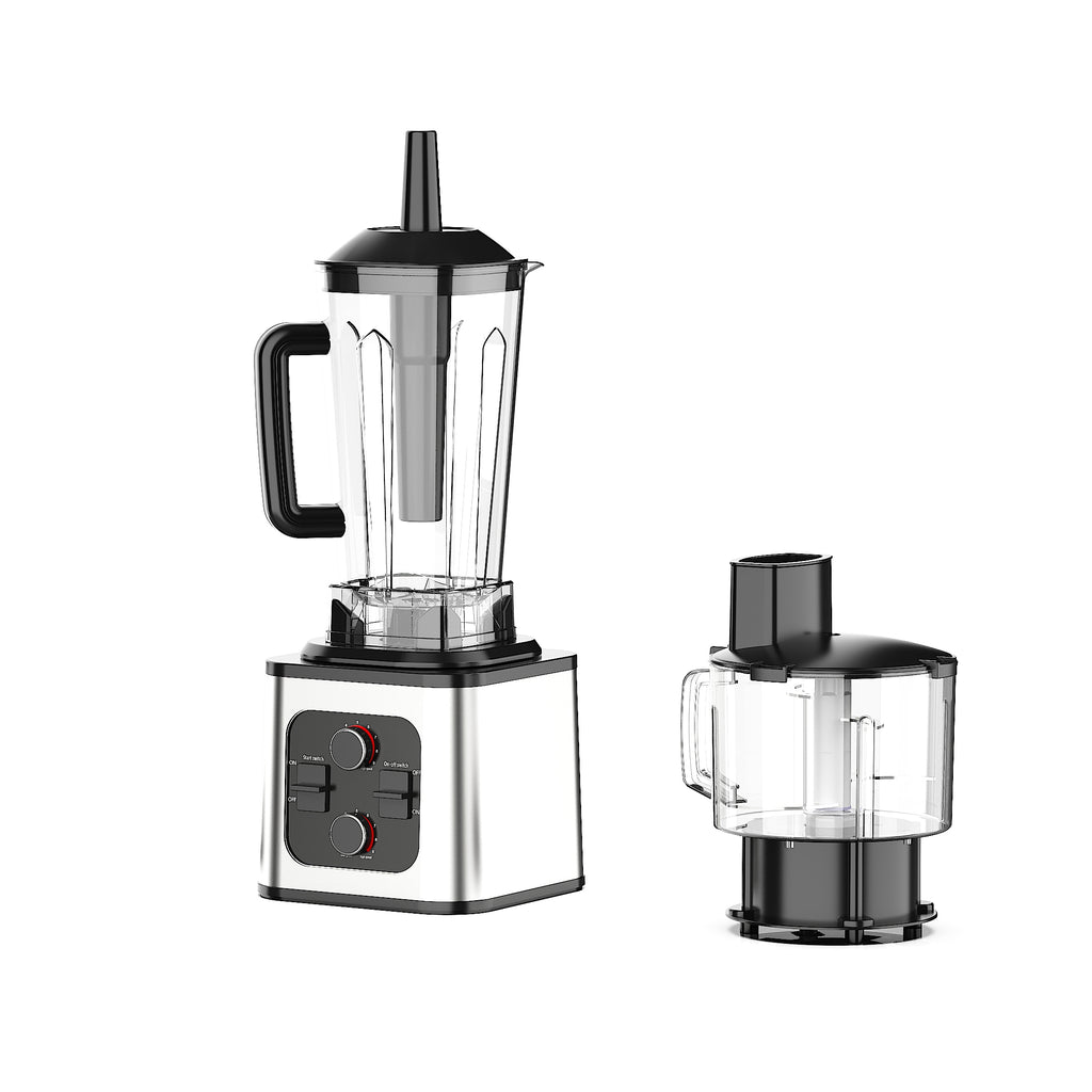 Stainless Steel 2.5L Commercial Blender for Smoothies, Ice Crushing & Mixing