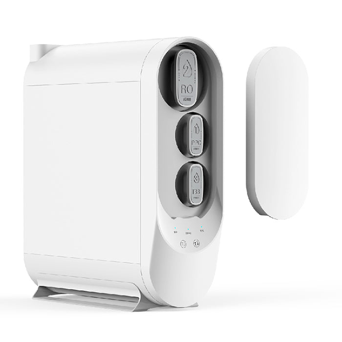 500G Under Sink RO Water Purification System with Hot Water Output and Filter Life Display
