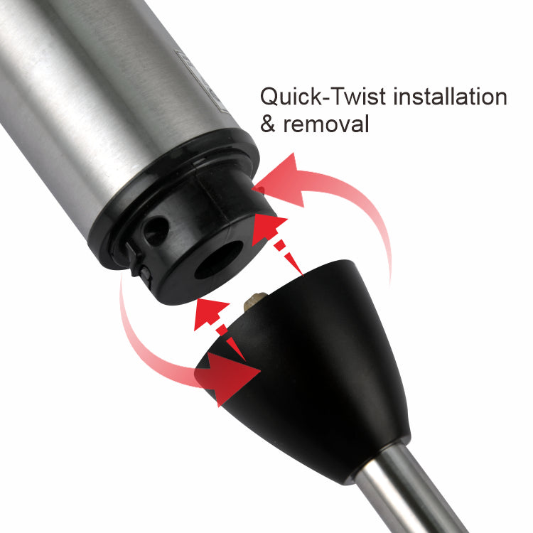 Electric Handheld Immersion Blender 800W 2-Speed Stainless Steel Kitchen Mixer