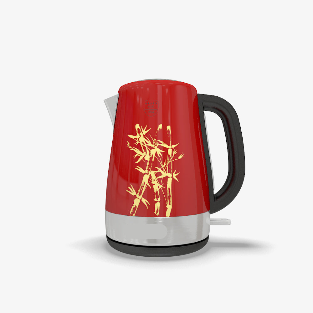 Portable 1.7L Electric Kettle with Automatic Shut-Off and Boil-Dry Protection