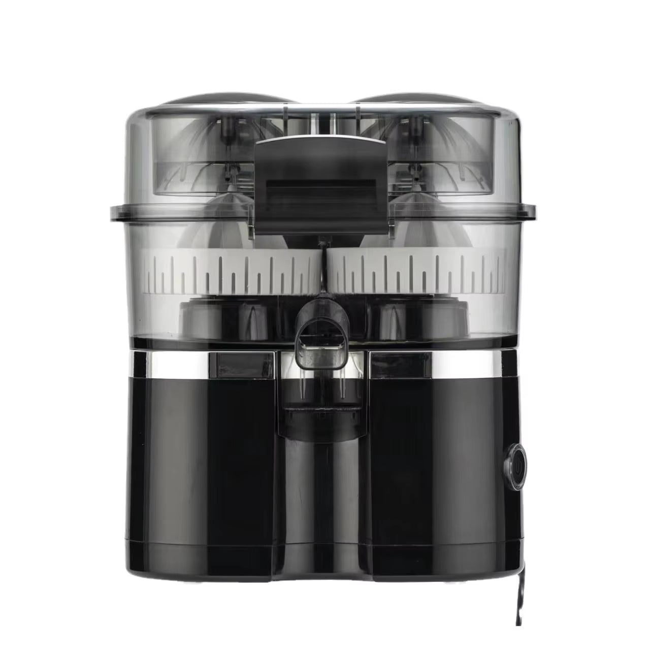 Automatic Electric Fruit Juicer with Dual Squeeze System and Stainless Steel Blades