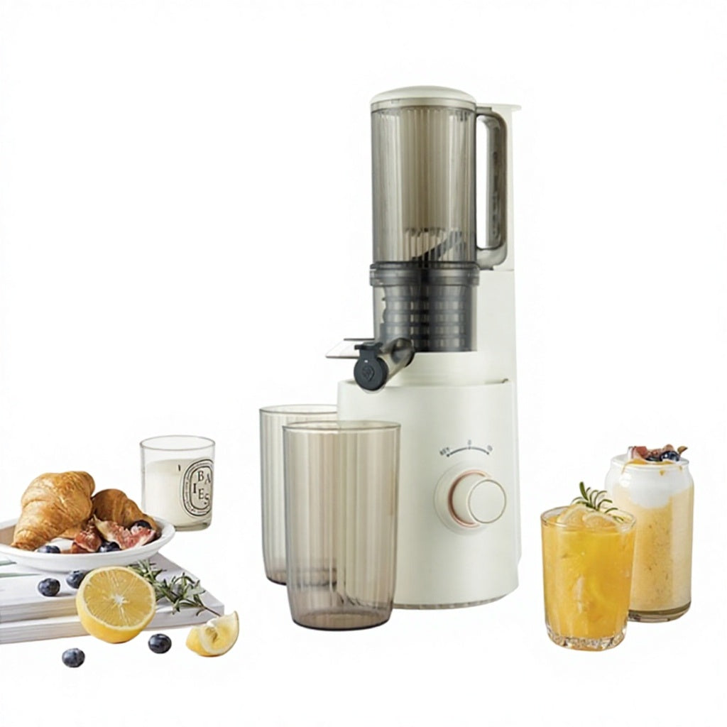 Portable Slow Masticating Juicer Machine with 800ml Capacity for Fresh Juice Prep