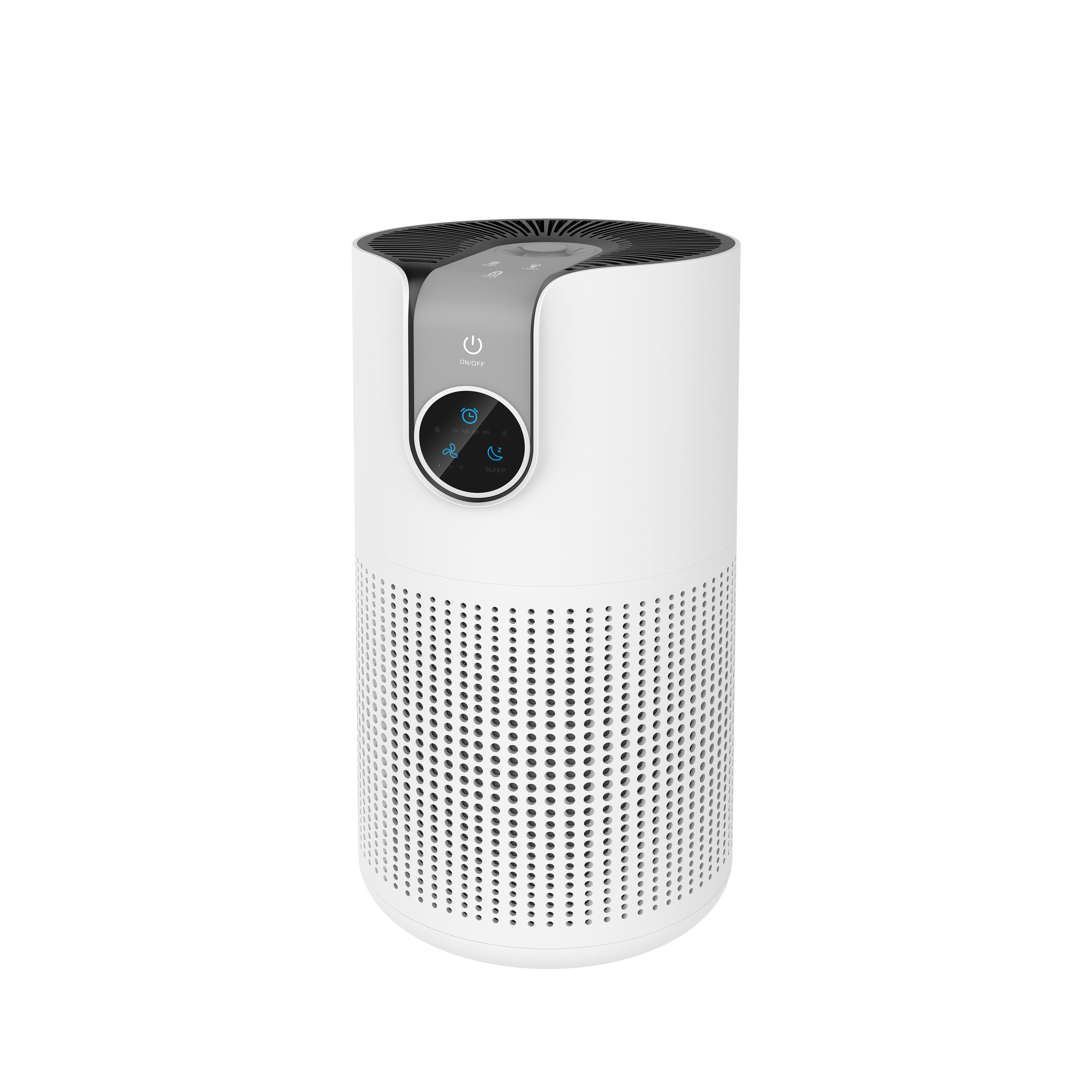 Desktop HEPA Carbon Air Purifier with Touch Control and Quiet Operation