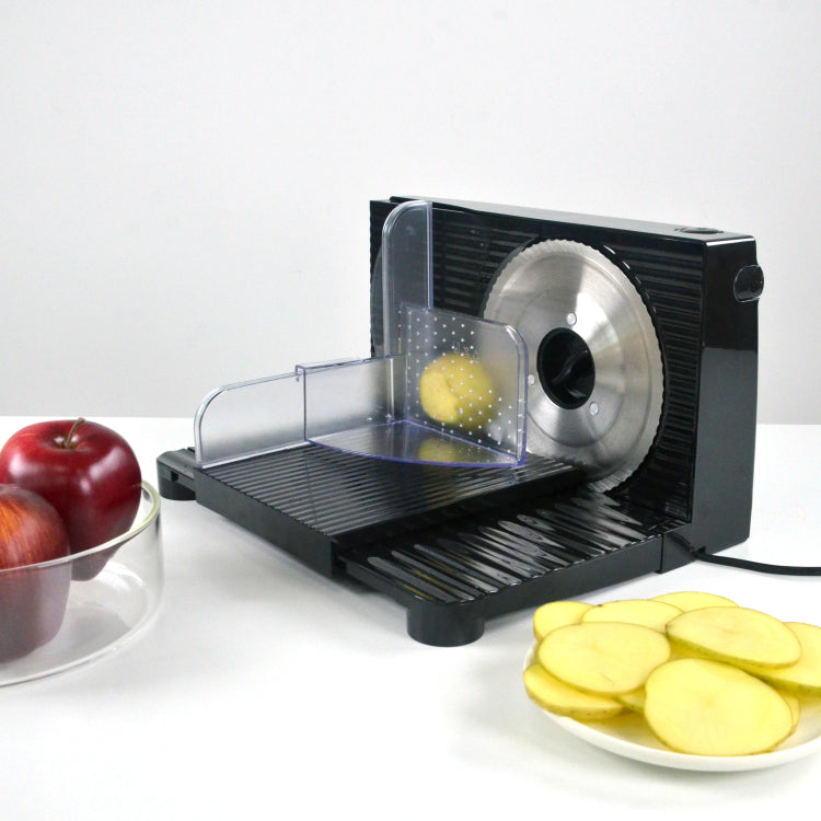 Household Electric Meat Slicer 170mm Blade Adjustable Speed Foldable Design