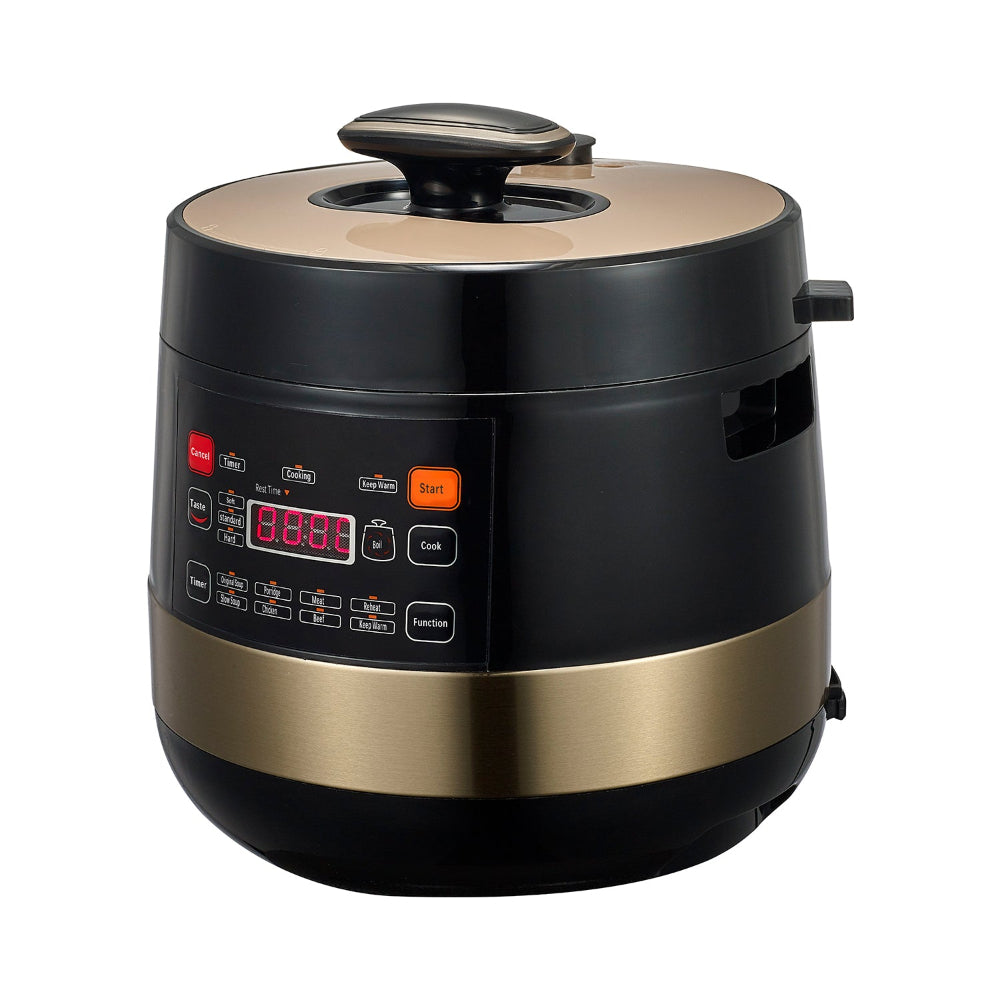 6L Electric Multi-Use Pressure Cooker with LCD Display and Non-Stick Inner Pot