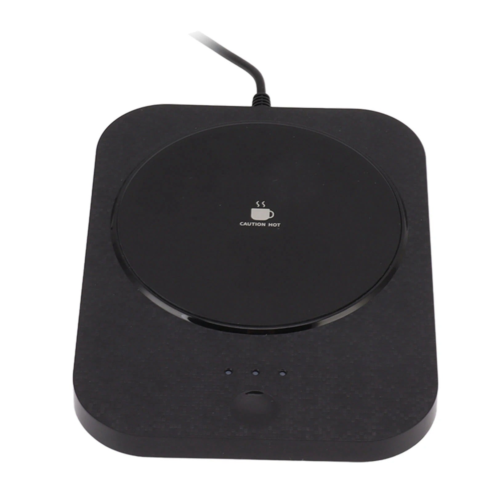 Portable USB Mug Warmer Plate with Fast Heating and 3 Level Temperature Control