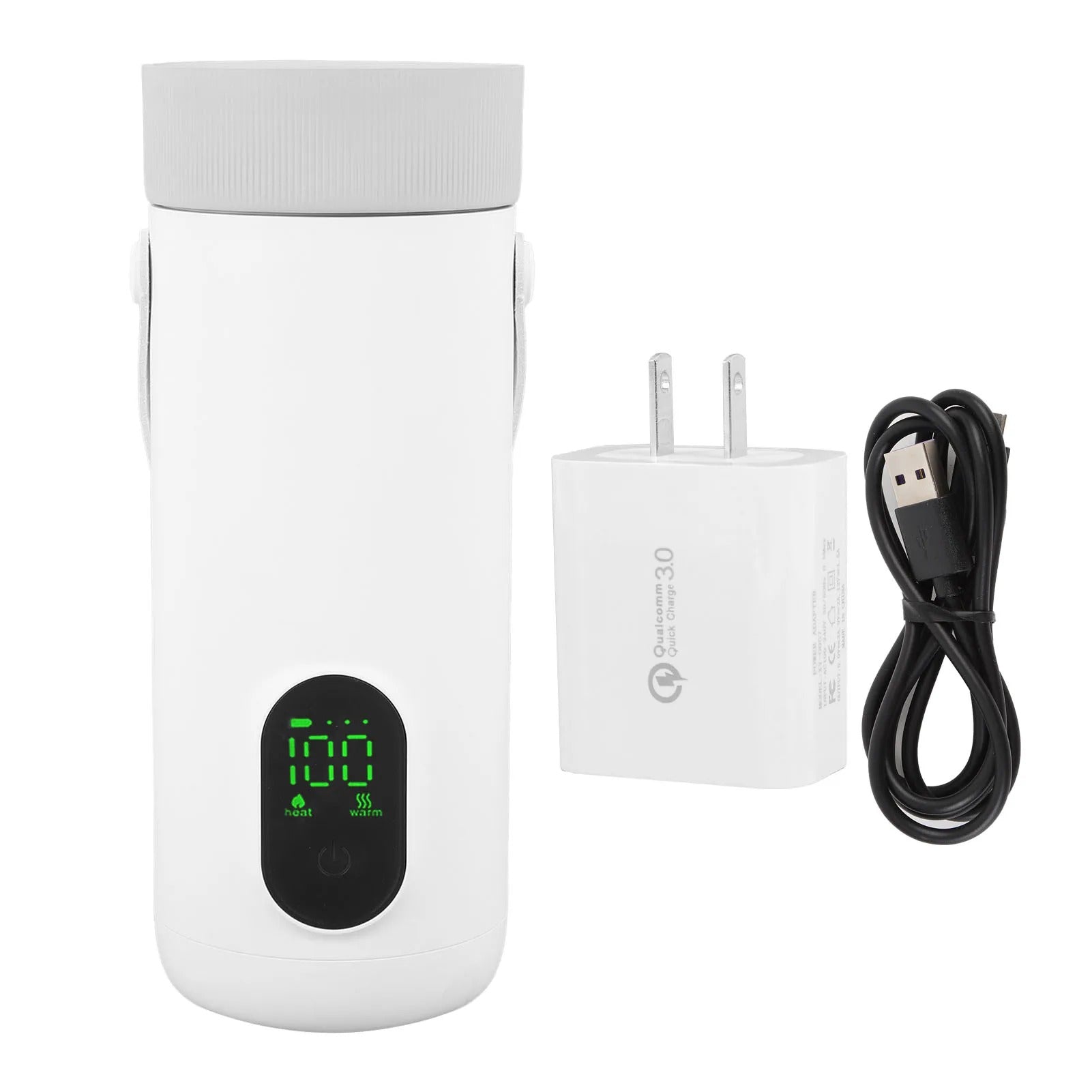 Portable Cordless Electric Kettle 350ML USB Rechargeable Travel Tea & Coffee Cup