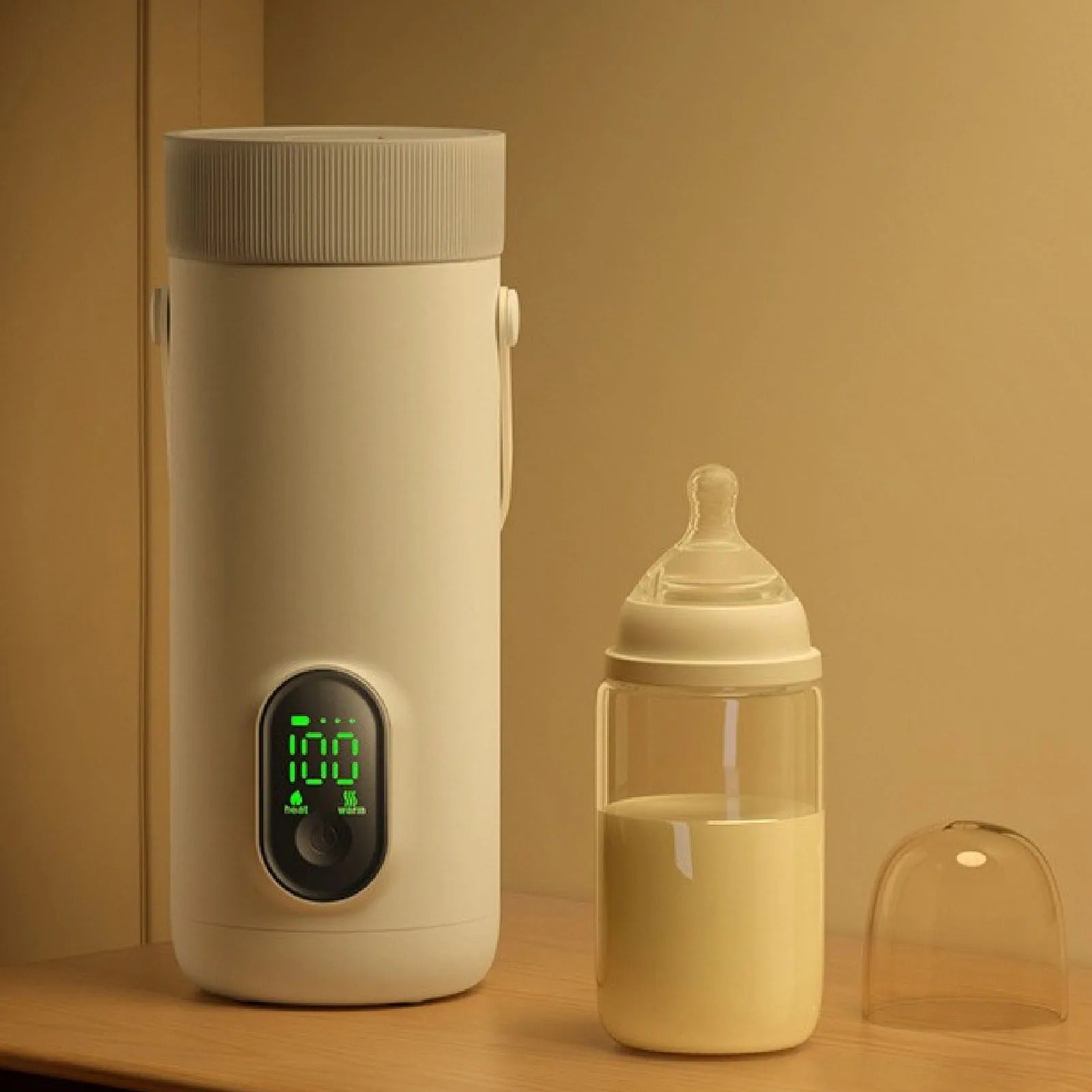 Portable Travel Electric Kettle 350ml USB Rechargeable Cordless Hot Water Boiler