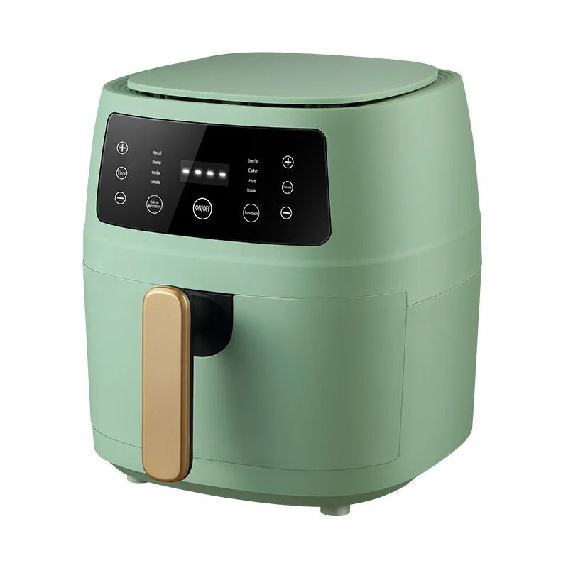 5L Digital Air Fryer with Touchscreen, 360° Hot Air Cooking, Oil-Free Family Size