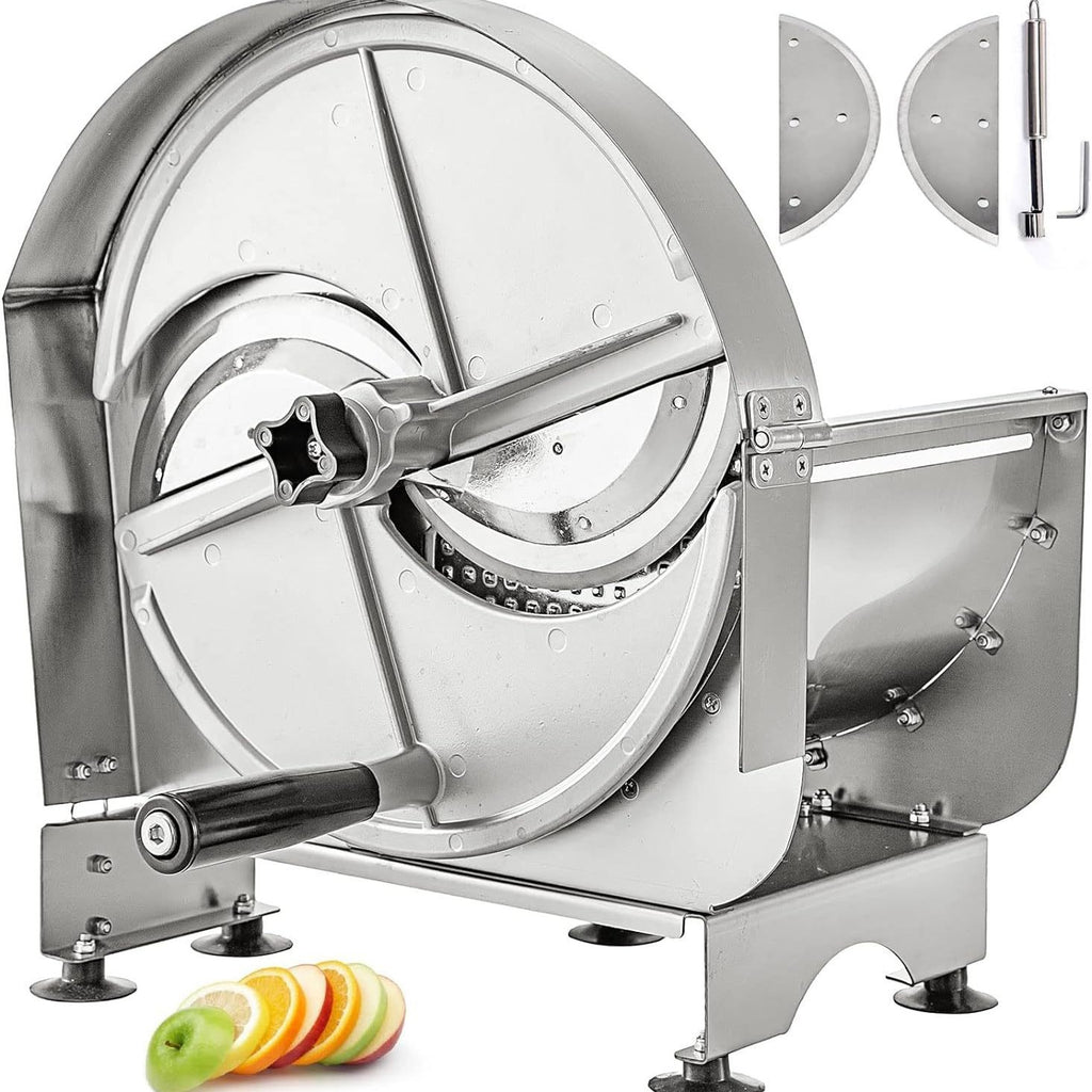 Heavy-Duty Stainless Steel Manual Vegetable Cutter for Home & Professional Kitchens