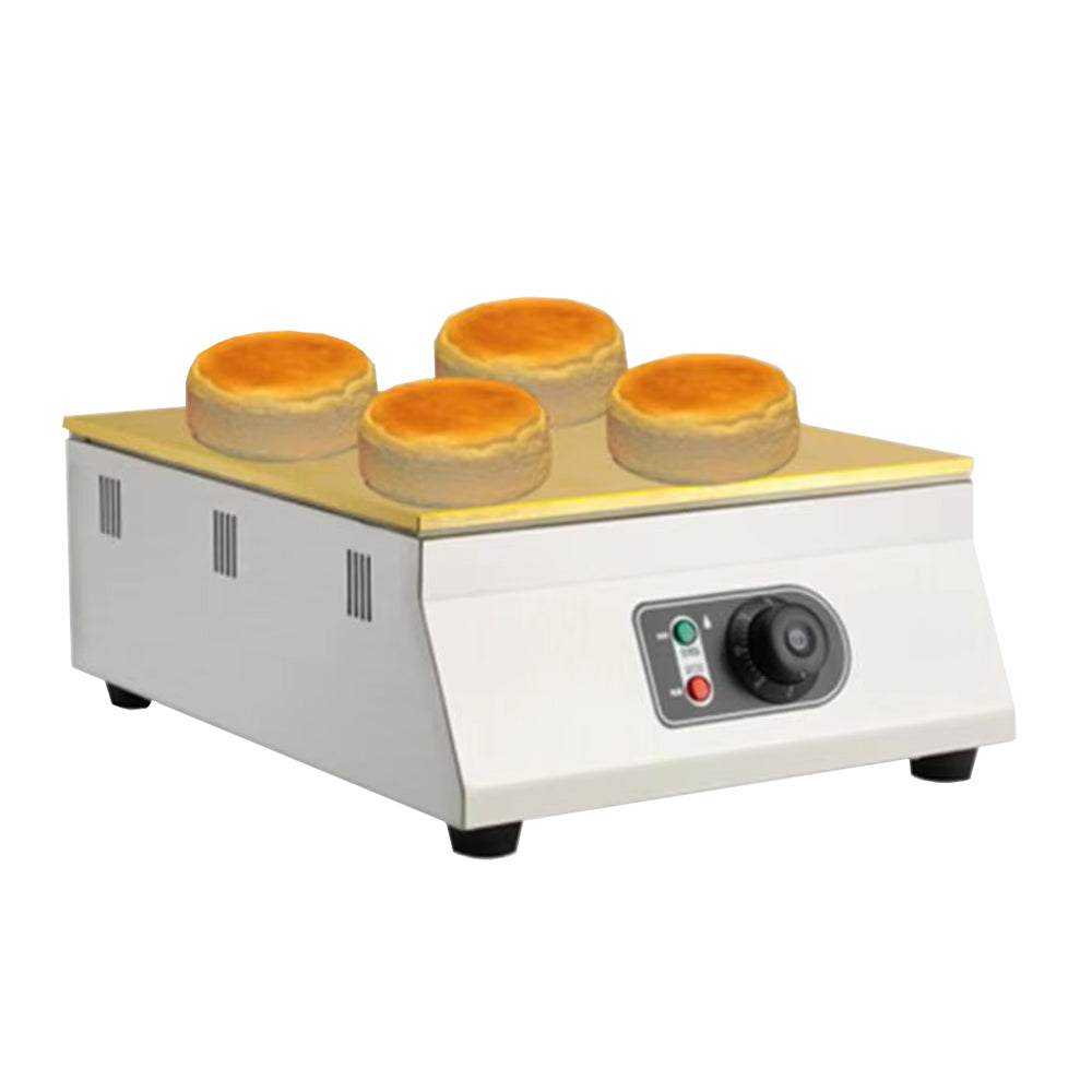 Electric Mini Waffle Maker 1300W with Adjustable Thermostat Non-Stick Stainless Steel