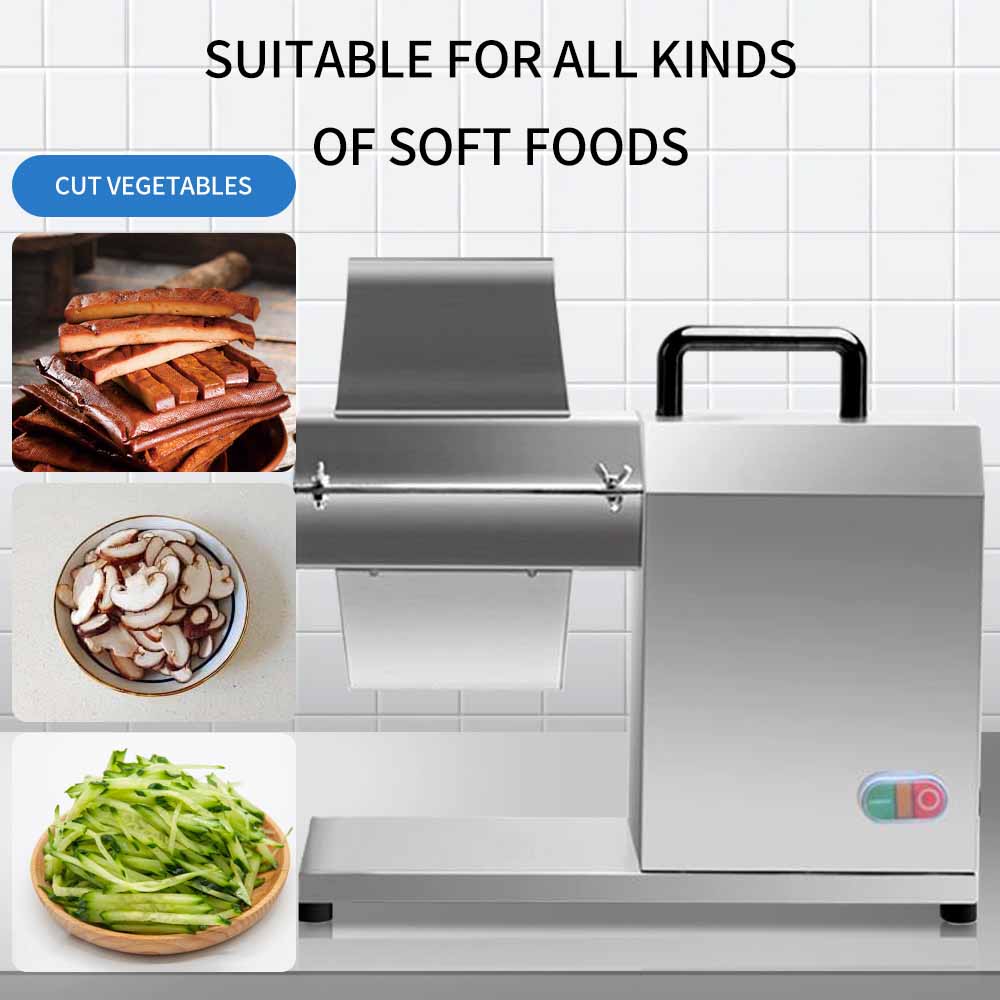 Stainless Steel Automatic Meat Tenderizer Machine 3-22mm Slice Thickness 220V 450W