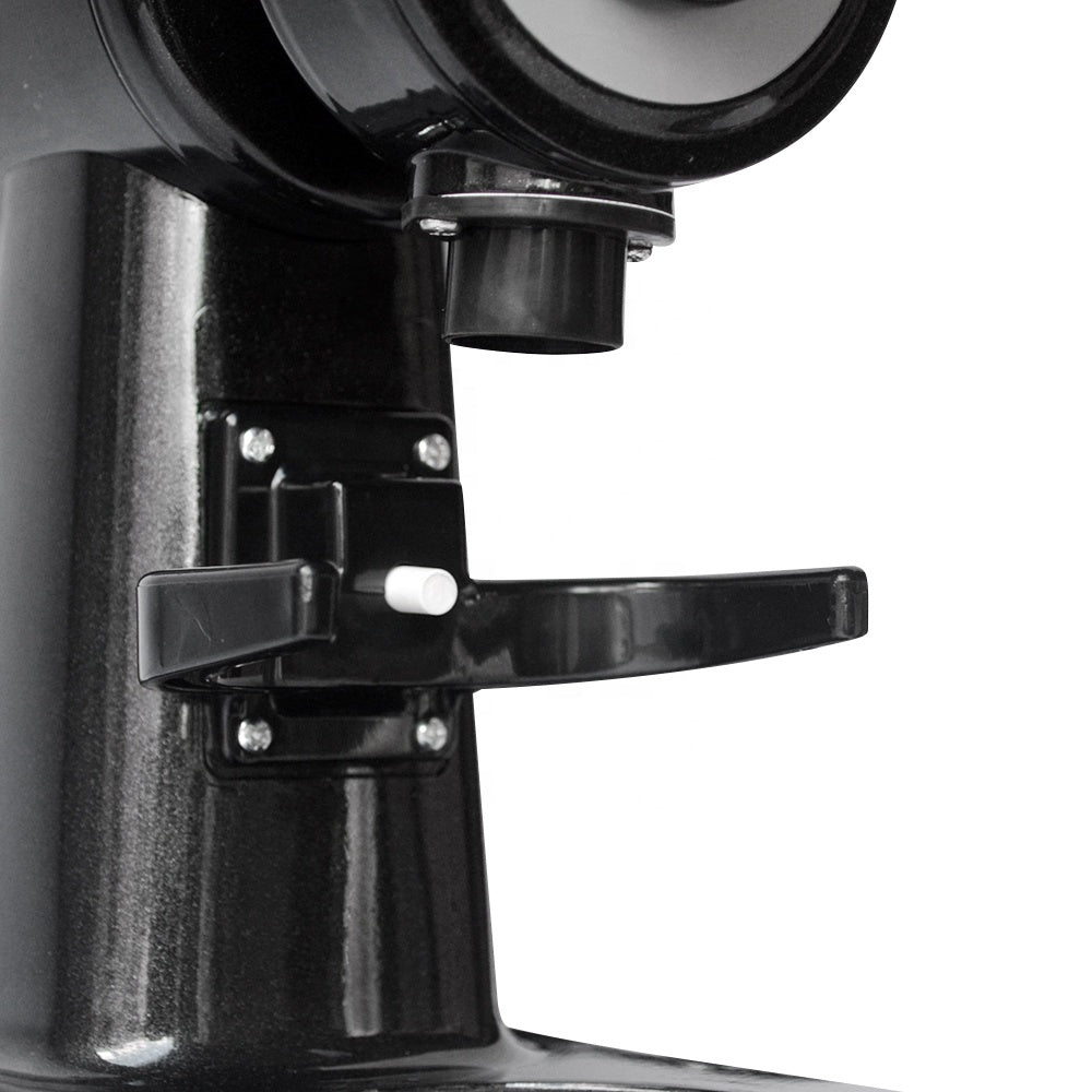 150W Electric Burr Coffee Grinder 250g Hopper Flat Burr Milling Machine 60mm Blade