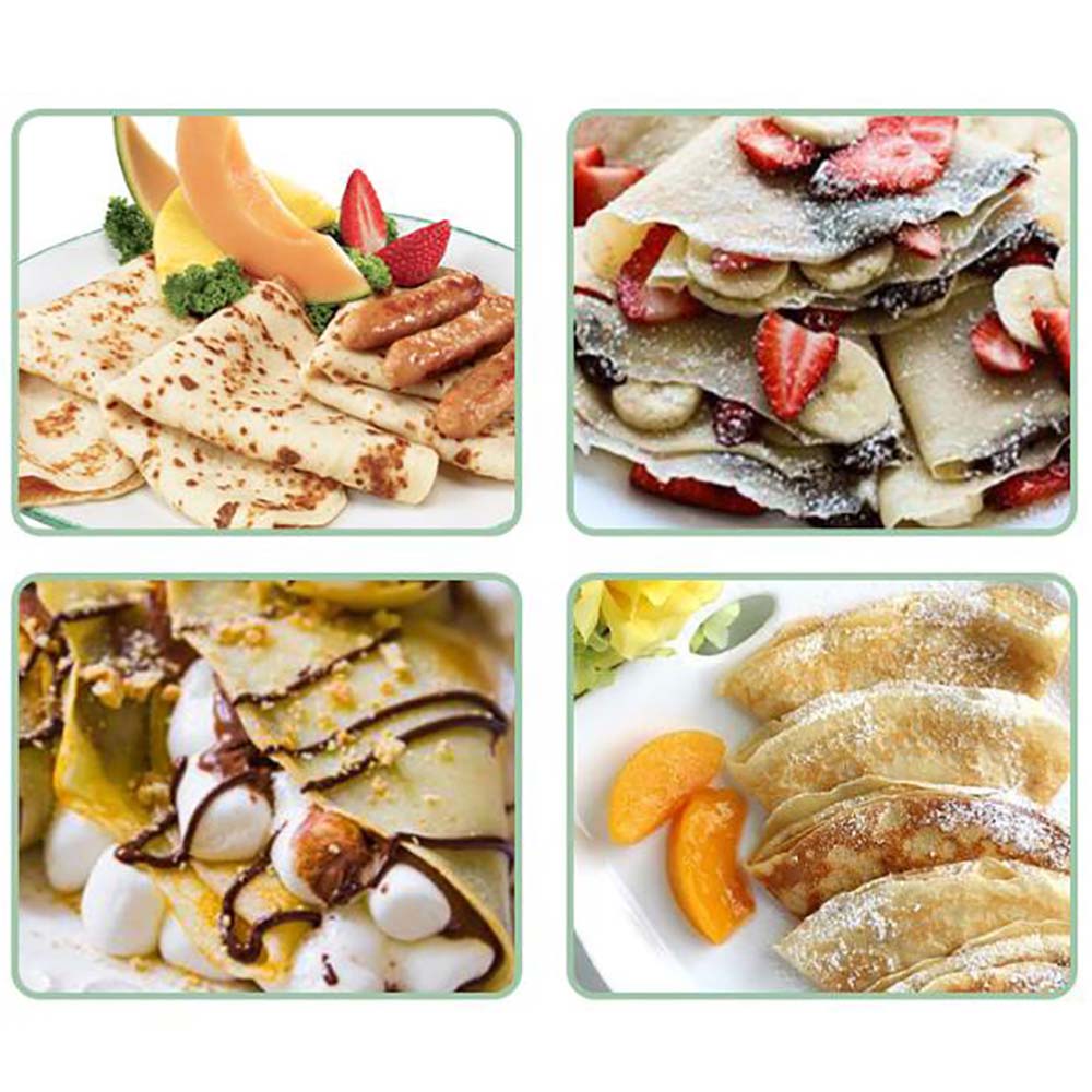 Stainless Steel Crepe Batter Dispenser & Spreader Tool Portable Manual Pancake Maker Accessory