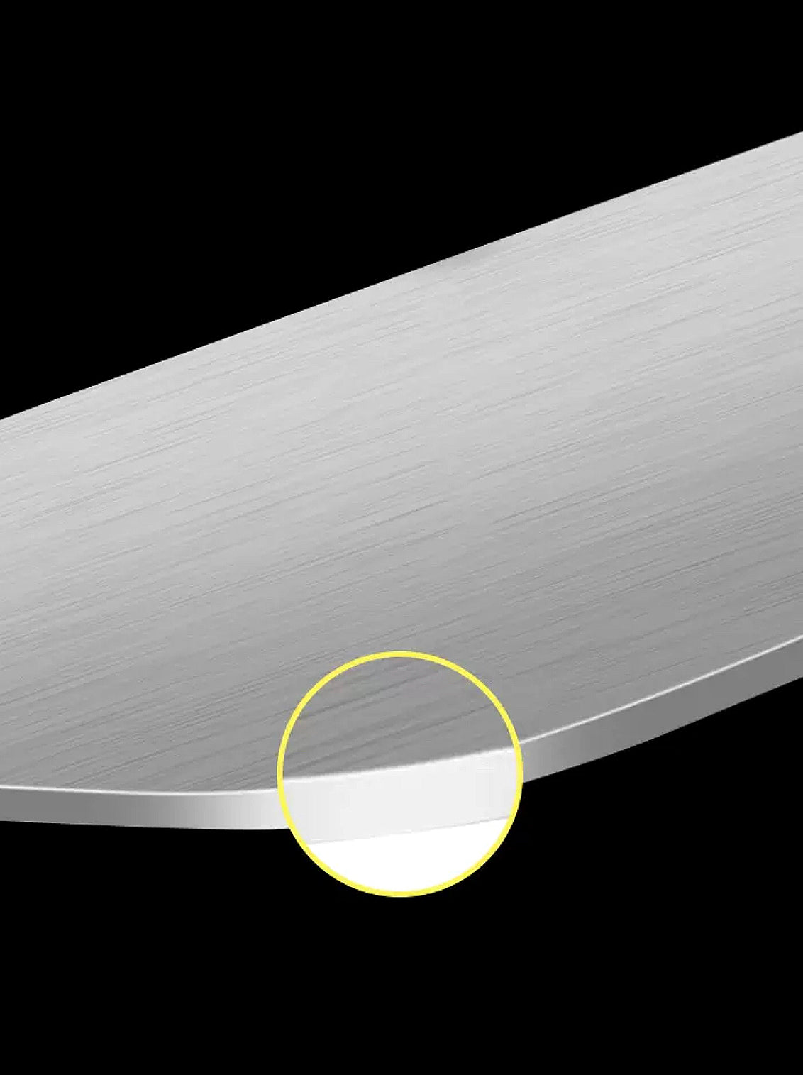 Large Pure Titanium Cutting Board for Kitchen Use – Food-Safe Double-Side Design