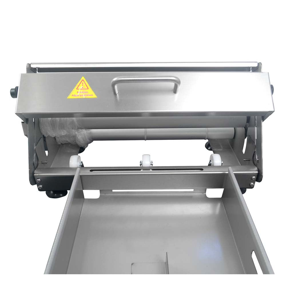 Manual Dough Sheeter Roller Machine for Pastry & Croissant Dough, Bakery Sheet Press