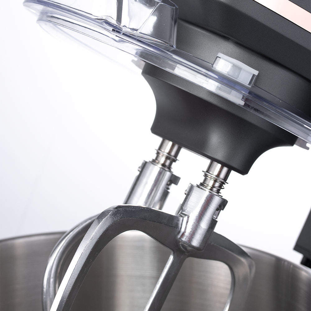 12L Heavy Duty Electric Food Stand Mixer 2000W, 6-Speed Planetary Kitchen Dough Mixer