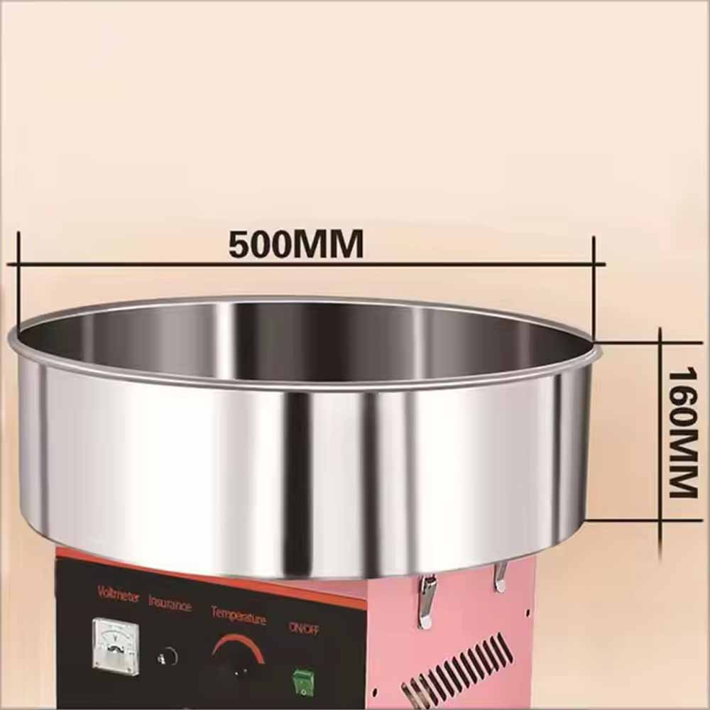 Tabletop Cotton Candy Machine 220V Sugar Floss Maker 520mm Bowl MH-500